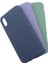 Apple iPhone x Kılıf Lansman Dokulu Kadife Iç Yüzey Yüksek Kalite Yumuşak Silikon Kapak (Silk) 5
