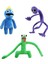 Sinley 3 Adet Rainbow Friends Peluş Oyuncak (Yurt Dışından) 1