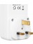 Mbw 2 USB Portu 5 V 2.1A Uk Plug Geri Sayım Zamanlayıcı Soket - Beyaz (Yurt Dışından) 2