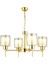 Cemre 4 Lü Gold Modern Yatak Odası Salon Avize 1