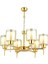 Cemre 6 Lı Gold Modern Yatak Odası Salon Avize 9