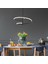 Paros Sarkıt 39 Watt Sarkıt 3 Renkli Ledli Modern Mutfak Banyo Led Salon Sarkıt Avize 2
