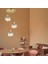 Brandy Eskitme 3 Lü Yuvarlak Sakıt Kristalli Taşlı Modern Tasarım Kristal Salon Avize 5