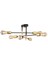 Alison 6Lı Siyah Avize Gold Duylu Modern Koridor Mutfak Salon Retro Avize 1