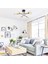 Alison 6Lı Siyah Avize Gold Duylu Modern Koridor Mutfak Salon Retro Avize 2