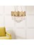 Navona Eskitme Kristalli, Taşlı Modern Tasarım Kristal Salon Avize 1
