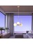 Ladre 3Lü Beyaz Camlı Gold Modern Sarkıt, MutfakYatak odası Salon Avize 1