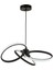 Apliqa Cassiel Sarkıt 54 Watt Ledli 3 Renkli Avize 2