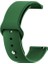 Casestreet Samsung Galaxy Watch 6 Classic 47MM Kordon Mat Klasik Silikon Krd 11 Koyu Yeşil 1