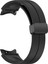 Samsung Galaxy Watch 6 40MM Kordon Silikon Mıknatıslı Ayarlanabilir HS19 Siyah 1