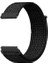 Samsung Galaxy Watch 6 40MM Kordon Cırtcırt Kumaş Ayarlanabilir Siyah 1