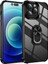 iPhone 14 Plus Için Telefon Kılıfı Halka Tutuculu Şeffaf Telefon Kılıfı Kapağı (Yurt Dışından) 2