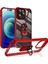 iPhone 14 Plus Için Telefon Kılıfı Halka Tutuculu Şeffaf Telefon Kılıfı Kapağı (Yurt Dışından) 1