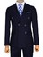 Noktalı Çizgili Kruvaze Slim Fit Erkek Takım Elbise 4