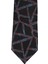 Geometrik Desen Mendilli Mikrofiber Erkek Kravat 3