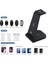Polham 15W 3in1 Kablosuz Şarj Standı, Telefon, Saat ve Kulaklık Şarj Istasyonu, Ultra Hızlı 2