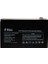 12 Volt 7 Amper Base Akü T.tec 151X65X94 1743 gr 2