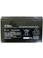 12 Volt 7 Amper Base Akü T.tec 151X65X94 1743 gr 3