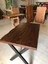Ceviz Rengi Kütük Cafe Masası Modelleri 70X110.CM 4