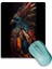 Sonictouch Kızılderili Kartal Temalı Kaydırmaz Gaming Oyuncu Dikişsiz Siyah Yeşil Mouse Pad/ped 17X21CM 1