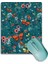 Sonictouch Soimoi Yeşili Turuncu Kelebekli Kaydırmaz Gaming Oyuncu Dikişsiz Mouse Pad/ped 17X21CM 2