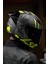 Rapıd Race Raven Mat Siyah-Gri-Neon Sarı Kask C1 4