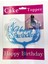 Happy Birthday Dallı Cake Topper 4 Adet (Clz) 2