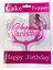 Happy Birthday Dallı Cake Topper 4 Adet (Clz) 3