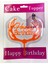 Happy Birthday Dallı Cake Topper 4 Adet (Clz) 5