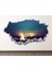 Kamp Temalı Full Hd Baskı 3D Modern Duvar Sticker 1