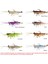3D Shrimp Rtf 9cm 15GR Silikon Karides Yem 2 Adet 1