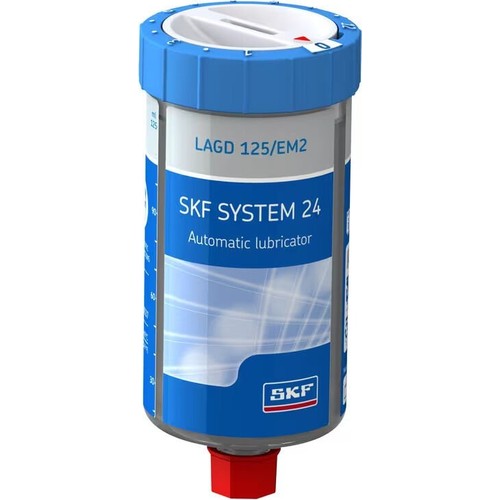 Lubrificatore Automatico SKF LAGD 125/EM2 - Per Grasso, Serbatoio 125 Ml, Usa E Getta, Per Applicazioni Industriali