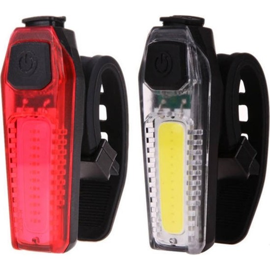 SportMate 2'li Paket LED Bisiklet Çakarlı Işık Setleri (Yurt Fiyatı