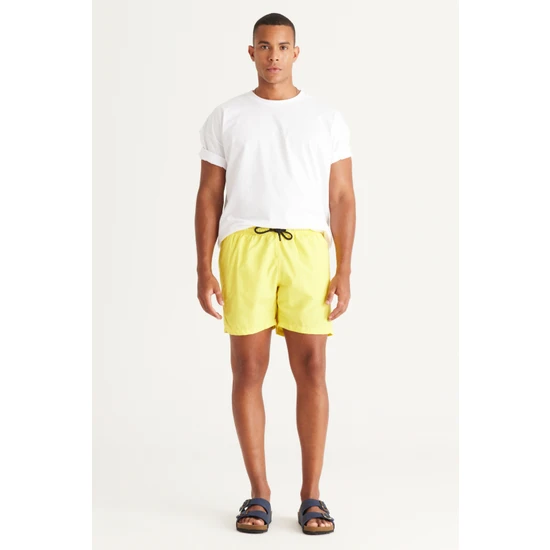 hepsiburada AC&Co / Altınyıldız Classics Erkek Sarı Standart Fit Casual Mayo Deniz Şortu hepsiburada AC&Co / Altınyıldız Classics Erkek Sarı Standart Fit Casual Mayo Deniz Şortu