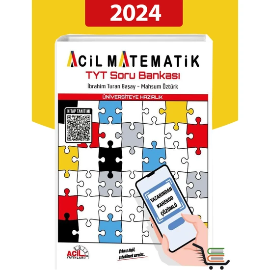 Acil Yayınları Acil-Tyt Matematik Soru Bankası 2024