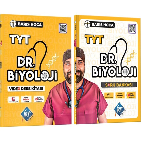 Kr Akademi Barış Hoca Tyt Dr Biyoloji Konu Ve Soru Seti 2 Kitabı