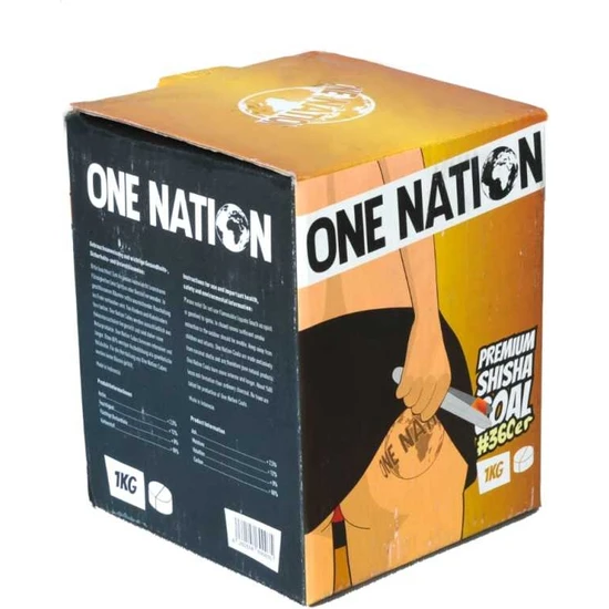 One Nation 360'ER Nargile Kömürü