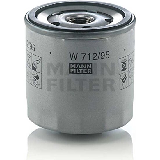 Mann Fılter Vw Vw cc 1.4 Tsı 150HP Yağ Filtresi 2015-2017 Mann Filter