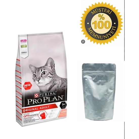 Proplan Original Somonlu Yetişkin Kedi Maması 3 kg Ekopaket