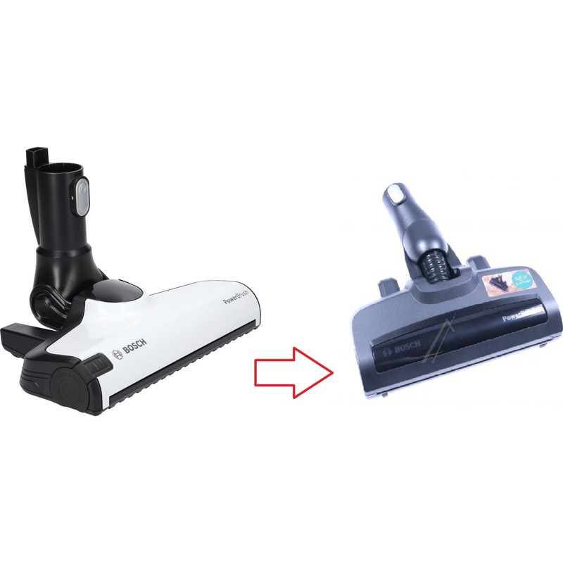 Bosch Unlimited Serie 6 Şarjı Süpürge Başlığı Yeni Tip Orijinal Yedek Parça Siyah Renk - En Uygun Fiyatlarla Piinti'de
