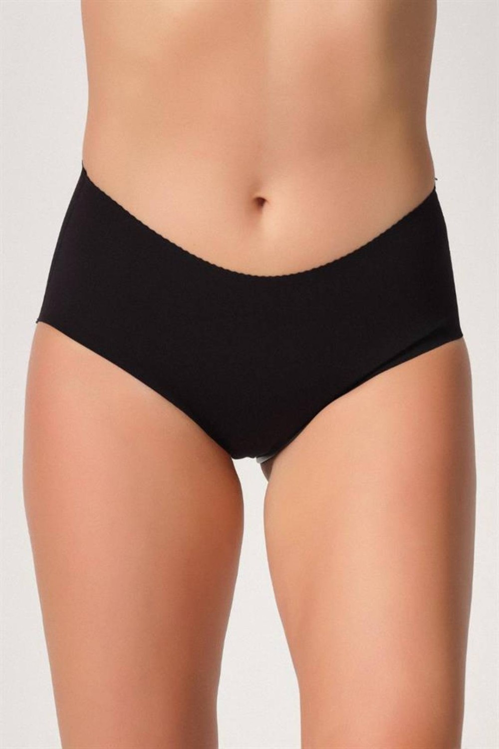 Emay Siyah Lazer Mama Slip Korse görsel 3