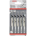 Bosch  - Temiz Kesim Serisi Ahşap İçin T 101 B Dekupaj Testeresi Bıçağı - 5'Li Paket