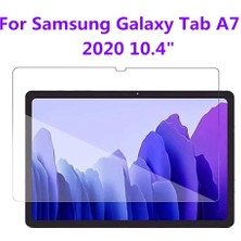 Smody Samsung Galaxy Tab A7 SM-T500 - T505 10.4 Kılıf 360 Dönerli Standlı Kapaklı + Temperli Cam Ekran Koruyucu