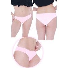 Parlingerie  Lazer Kesim Külot 3lü Set Pembe