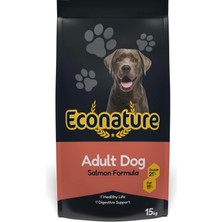 Econature Somonlu Yetişkin Köpek Maması - 15 kg