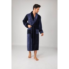 Nuşa Çift Renk Lacivert Füme Bambo Cotton Erkek