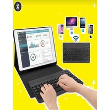 Cover Center  Aksesuar Dünyası Bluetooth Özellikli Kalem Bölmeli Tablet Kılıfı