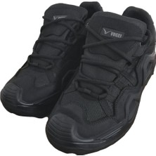 Vogel Tactical Vogel M1493 Siyah Outdoor Trekking Ayakkabısı Nefes Alan Hakiki Deri Erkekler İçin