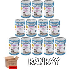 Kankyy Balıklı Konserve Yaş Yetişkin Köpek Maması 415GR x 12ADET