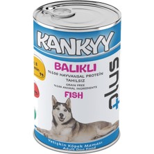 Kankyy Balıklı Konserve Yaş Yetişkin Köpek Maması 415GR x 12ADET